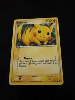 Pokemon Ex Fire Red Leaf Green - Pikachu - 74/112 - Non Holo Common - NM - Image 1