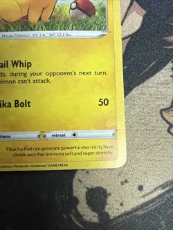 Pikachu SWSH039 Promo Pokemon General Mills NM - Image 2