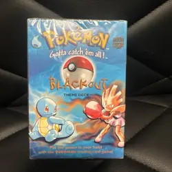 Wizards of the Coast Pokemon Blackout Theme Deck - WOC06058 SEALED SEE PHOTOS!! 742818060585 - Image 1