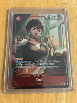One Piece TCG Doll (Alt Art) OP11-008 a Fist of Divine Speed English Edition - Image 1