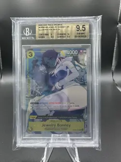 One Piece Jewelry Bonney Illustration Promo Ex BGS 9.5 - Image 1