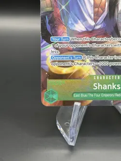 One Piece CCG Shanks OP14-027 Alt Art R The Azure Sea's Seven English NM - Image 3