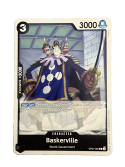 New: One Piece CCG Baskerville OP07-087 500 Years in the Future Regular Common - Image 1