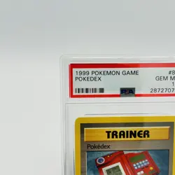 Pokemon Trainer Card Pokedex 87/102 PSA 10 GEM MINT 1999 Base Set TCG Graded - Image 5