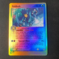 Golduck 17/100 NM Near Mint EX Sandstorm Reverse Holofoil Rare Holo Pokemon Card - Image 1
