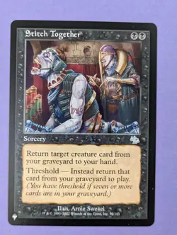 MTG Magic The Gathering: The List: Stitch Together #72/143 Uncommon - NM - Image 1