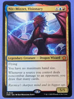 MTG Magic: Foundations: Promos: Niv-Mizzet, Visionary #0123 Promotional - LP - Image 1