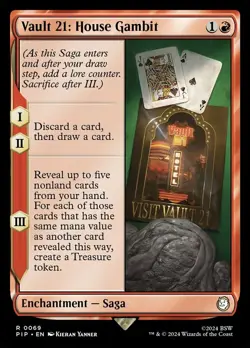 Vault 21: House Gambit - Universes Beyond: Fallout - Near Mint - Image 1