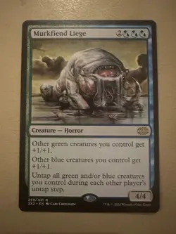 MTG - Murkfiend Liege - Double Masters 2022 - NM - Image 1