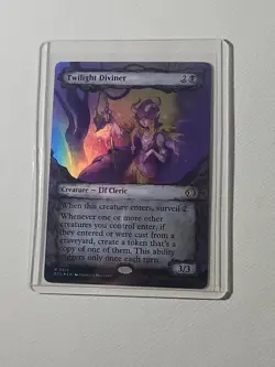 MTG Lorwyn Eclipsed SHOWCASE FOIL Twilight Diviner - Image 1