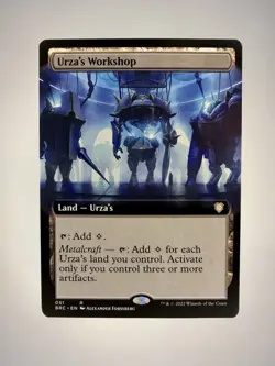 Magic The Gathering - Urza's Workshop - Extended Art - Image 1