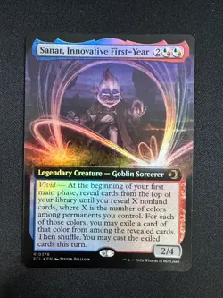 Sanar, Innovative First-Year (EXTENDED FOIL) - Lorwyn Eclipsed (MTG) NM - Image 1
