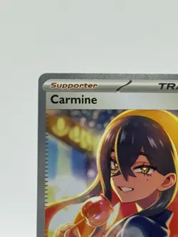 Carmine 217/167 Special Illustrations Rare Twilight Masquerade TWM Pokemon Card - Image 3