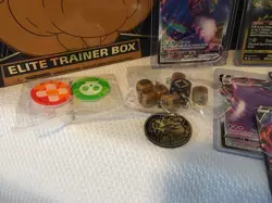 Pokemon Shining Fates Lot Of 137 Cards & Black ETB Box Rares Holo Estate Find - Image 4