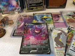 Pokemon Shining Fates Lot Of 137 Cards & Black ETB Box Rares Holo Estate Find - Image 5