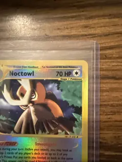 Pokemon Skyridge Noctowl Reverse Holo 40/144 NM Near Mint - Image 3