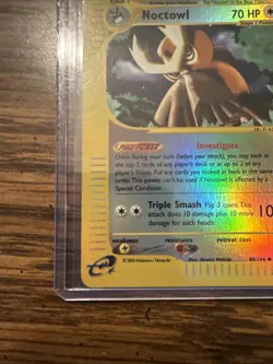 Pokemon Skyridge Noctowl Reverse Holo 40/144 NM Near Mint - Image 5