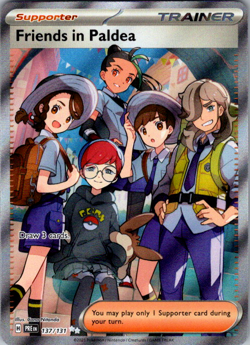 Friends in Paldea 137/131 - Pokemon TCG - Secret Rare Prismatic Evolutions - Image 1
