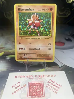 Hitmonchan 62/108 XY Evolutions Holo Rare 2016 Pokemon TCG lv.33 - Image 1