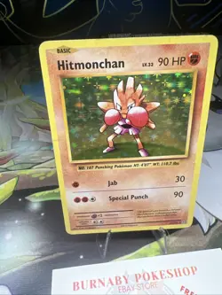 Hitmonchan 62/108 XY Evolutions Holo Rare 2016 Pokemon TCG lv.33 - Image 5
