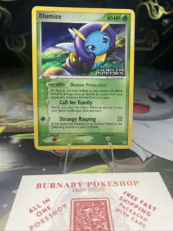 Illumise 45/113 - Delta Species - Holo Pokemon TCG - Rare - Image 2