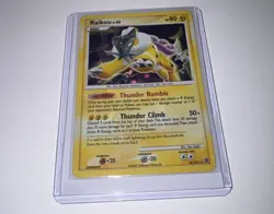 Raikou 16/132 SW Rare Secret Wonders Holo Pokemon - Image 1