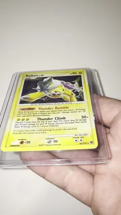 Raikou 16/132 SW Rare Secret Wonders Holo Pokemon - Image 2