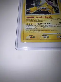 Raikou 16/132 SW Rare Secret Wonders Holo Pokemon - Image 5