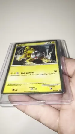 Pokemon TCG Raikou HGSS19 HGSS Black Star Promo Holo Rare LP- - Image 2