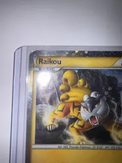 Pokemon TCG Raikou HGSS19 HGSS Black Star Promo Holo Rare LP- - Image 4