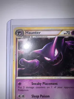2010 Pokemon Haunter 35/102 HGSS Triumphant - Image 3