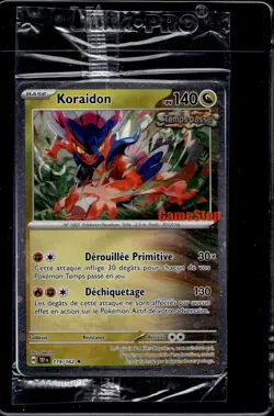 Koraidon 119/162 GameStop Stamp (FRENCH) (NM) / Pokemon TCG - Image 1