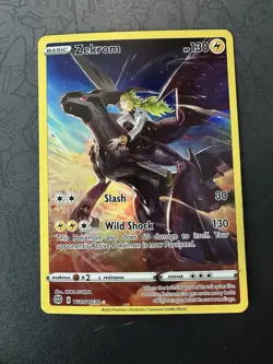 Zekrom Pokemon TCG Brilliant Stars Trainer Gallery Ultra Rare TG05/TG30 - Image 1