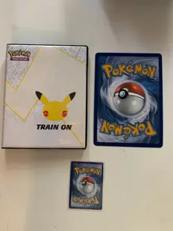 LUCARIO V PROMO + CELEBRATIONS JUMBO / OVERSIZE BINDER - POKEMON TCG NEW - Image 2