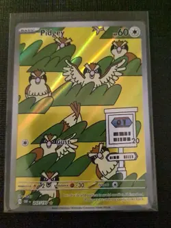 Pidgeot EX 225/197 Pidgeotto 208 Pidgey 207 Pokemon Obsidian Flames NM - Image 2
