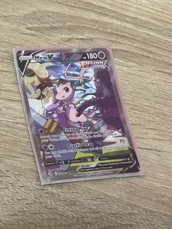 Mew V 251/264 Full Alternate Art 2021 Pokemon SwSh Fusion Strike SwSh08 TCG - Image 2
