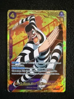 Mr.2.Bon.Kurei Bentham Foil EB01-061 PRB-02 The Best Vol 2 One Piece - Image 1