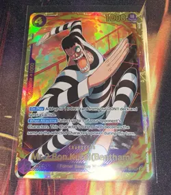 One Piece Mr.2.Bon.Kurei Bentham Foil EB01-061 PRB-02 The Best Vol 2 NM - Image 1