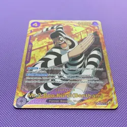 Mr.2 Bon Kurei (Bentham) Bon Clay EB01-061 - One Piece The Best Vol.2 NM - Image 2