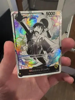 Monkey.D.Luffy Leader ALT ART - ST29-001 - Egghead - One Piece TCG English - Image 1