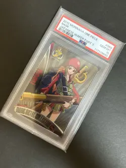 PSA 10 2012 One Piece Nami Z Style Morinaga Japanese Wafer #69 - Image 3