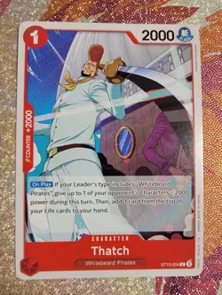 Thatch ST15-004 ONE PIECE Red Edward Newgate Starter Deck One Piece English - Image 1