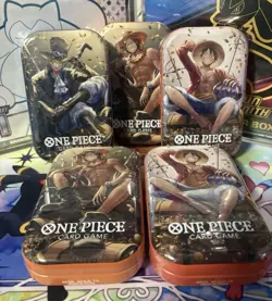ONE PIECE CARD GAME - TIN PACK SET VOL. 2 (TS-02, OP13) x 24 READY TO SHIP - Image 1