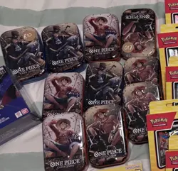 ONE PIECE CARD GAME - TIN PACK SET VOL. 2 (TS-02, OP13) x 24 READY TO SHIP - Image 2