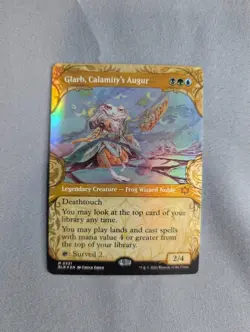 Glarb, Calamity's Augur (Showcase) Bloomburrow Foil NM - Image 1