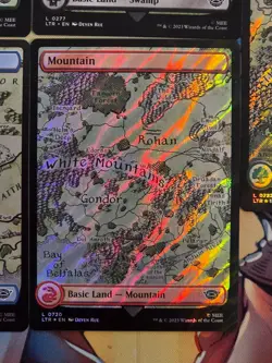 Lord of the Rings Full Art Lands - Reg, Foil, Surge Foil - Magic the Gathering - Image 5