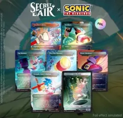 Secret Lair x Sonic: Turbo Gear ✨Rainbow Foil✨ - Image 1