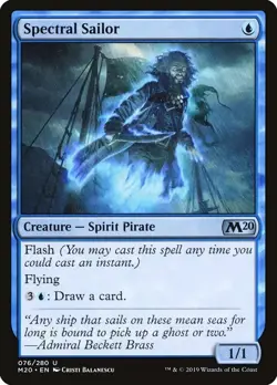1x NM Spectral Sailor - Core Set 2020 [MTG] pack fresh - Image 1