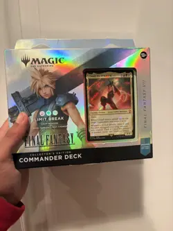 *Damaged* MTG Final Fantasy Limit Break Commander Deck Collector's Edition Rare - Image 1