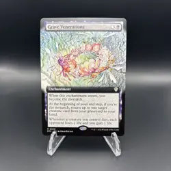 Grave Venerations (Extended Art Non-Foil) #0029 ECC Lorwyn Eclipsed MTG NM ENG - Image 1